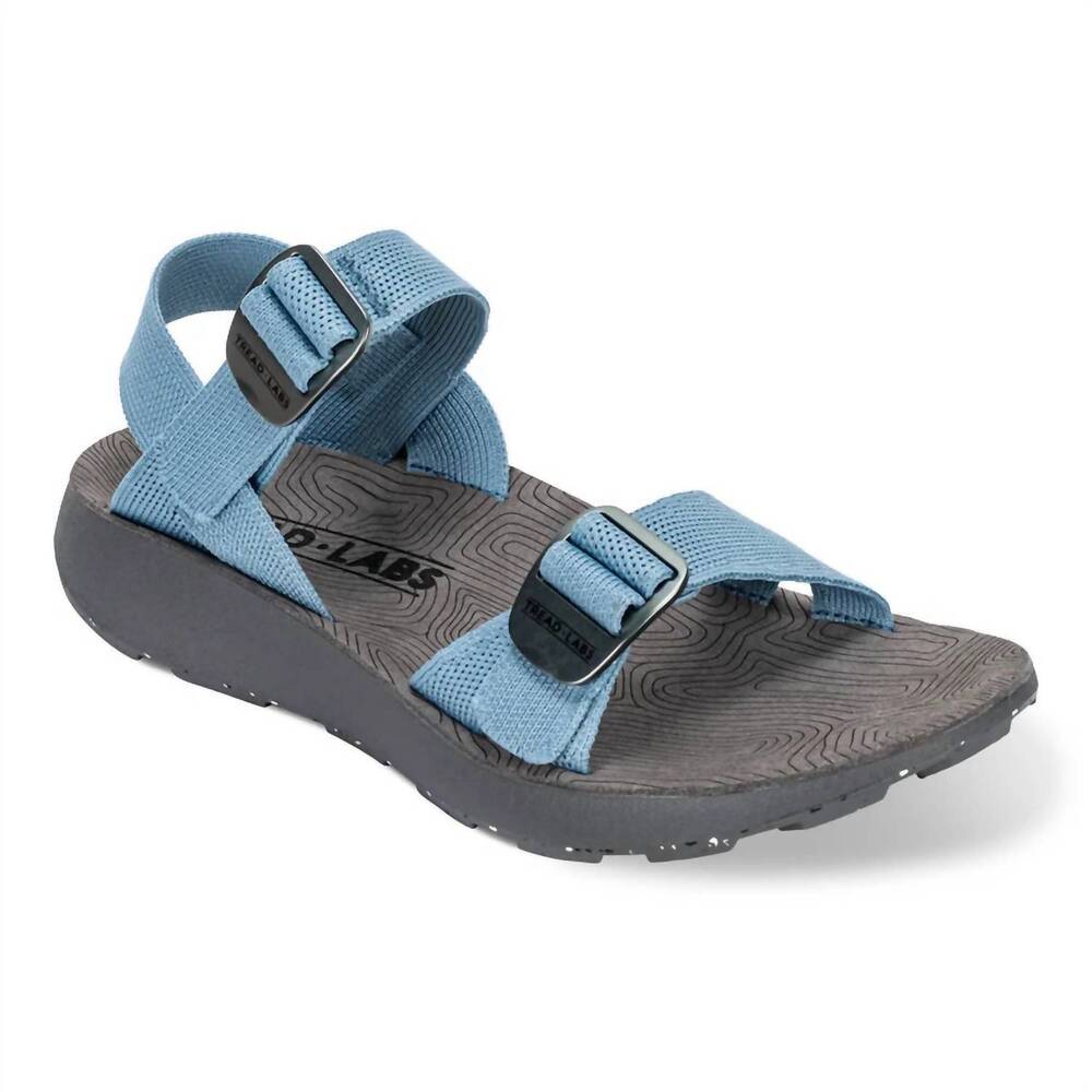 NEW TREAD LABS women's salinas sandal in sky blue